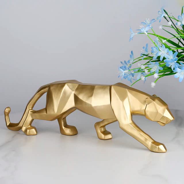 Leopard Resin Statue