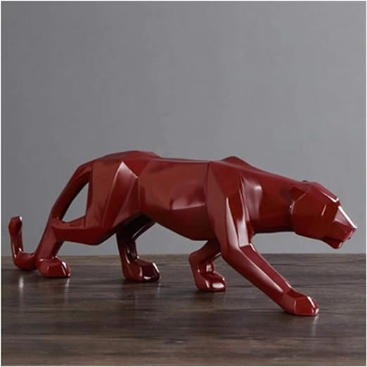 Leopard Resin Statue