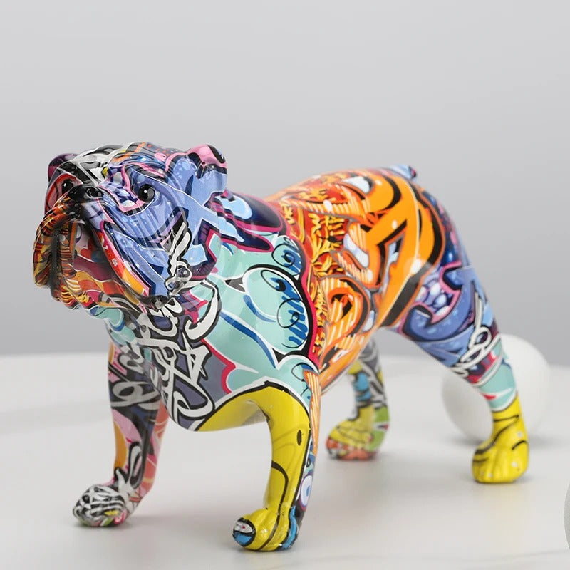 Bull Dog Sculpture